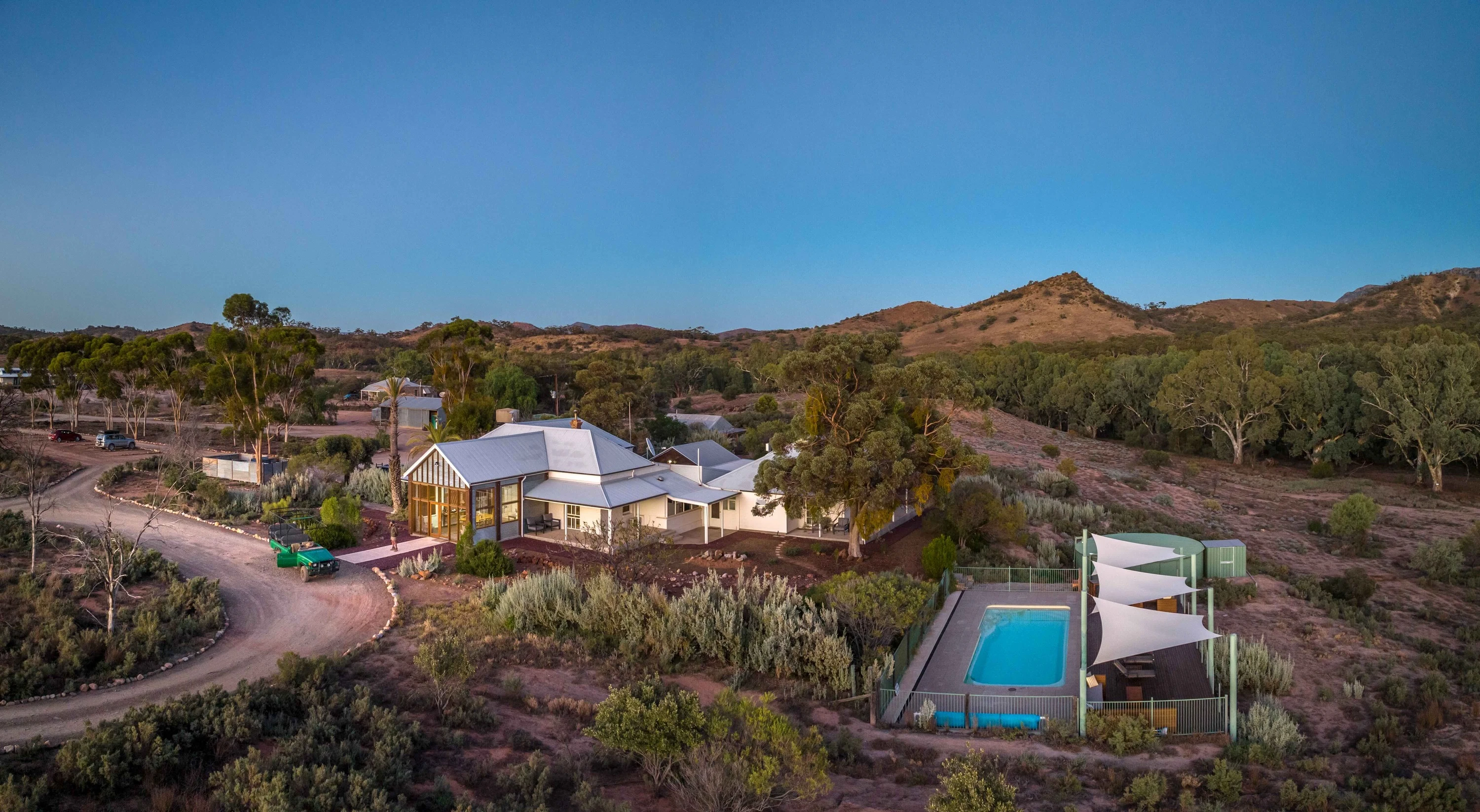 Arkaba Homestead aerial