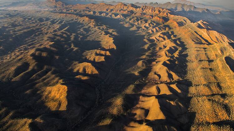 Flinders Ranges Flinders Ranges aerial view