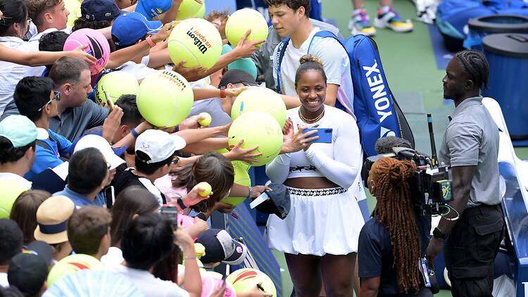 US Open Fan Week Ben Shelton and Taylor Townsend US Open Fan Week Ben Shelton and Taylor Townsend