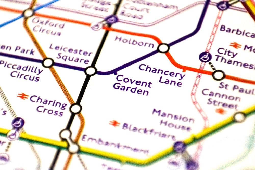 What does it mean when a London Underground station is in two zones?