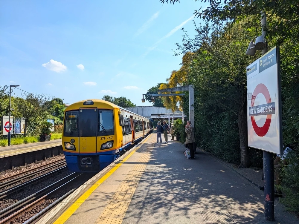 Kew Gardens station, London
