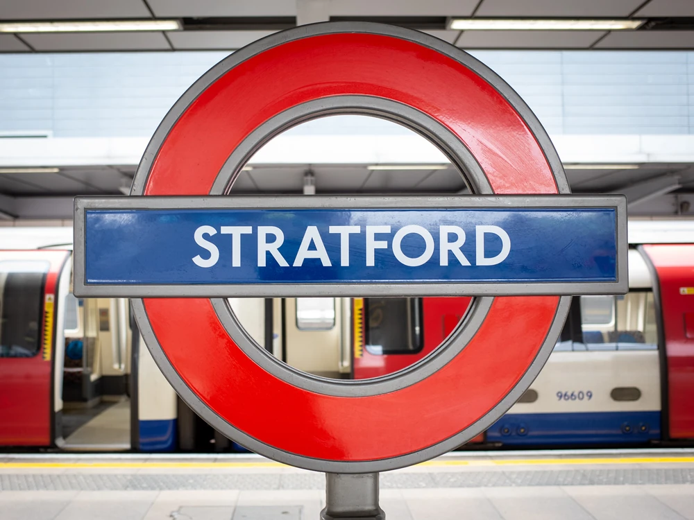 Stratford station, London
