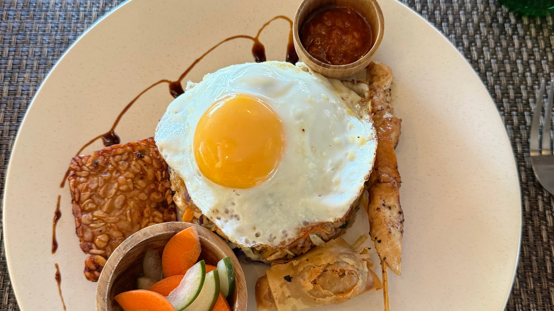 Nasi goreng at Nuanu