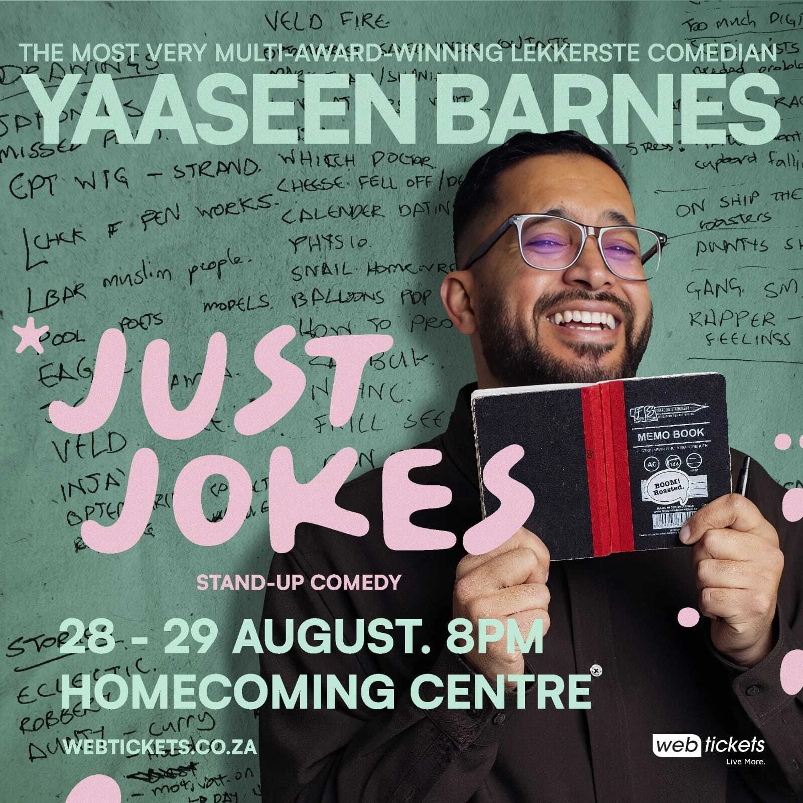 Yaaseen Barnes presents  - Just Jokes