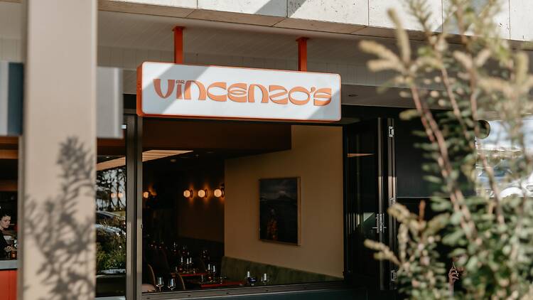 Mr Vincenzo's Mr Vincenzo's signage.
