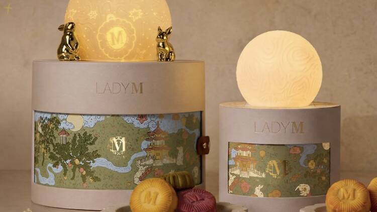 中秋月餅推介｜Lady M：星夜幻境投影月餅禮盒
