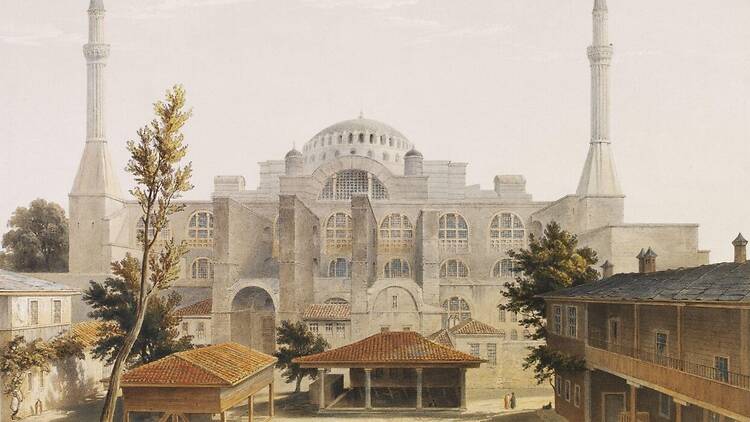 ‘Aya Sofia Constantinople', published by P. & D. Colnaghi. London, 1852 ‘Aya Sofia Constantinople', published by P. & D. Colnaghi. London, 1852