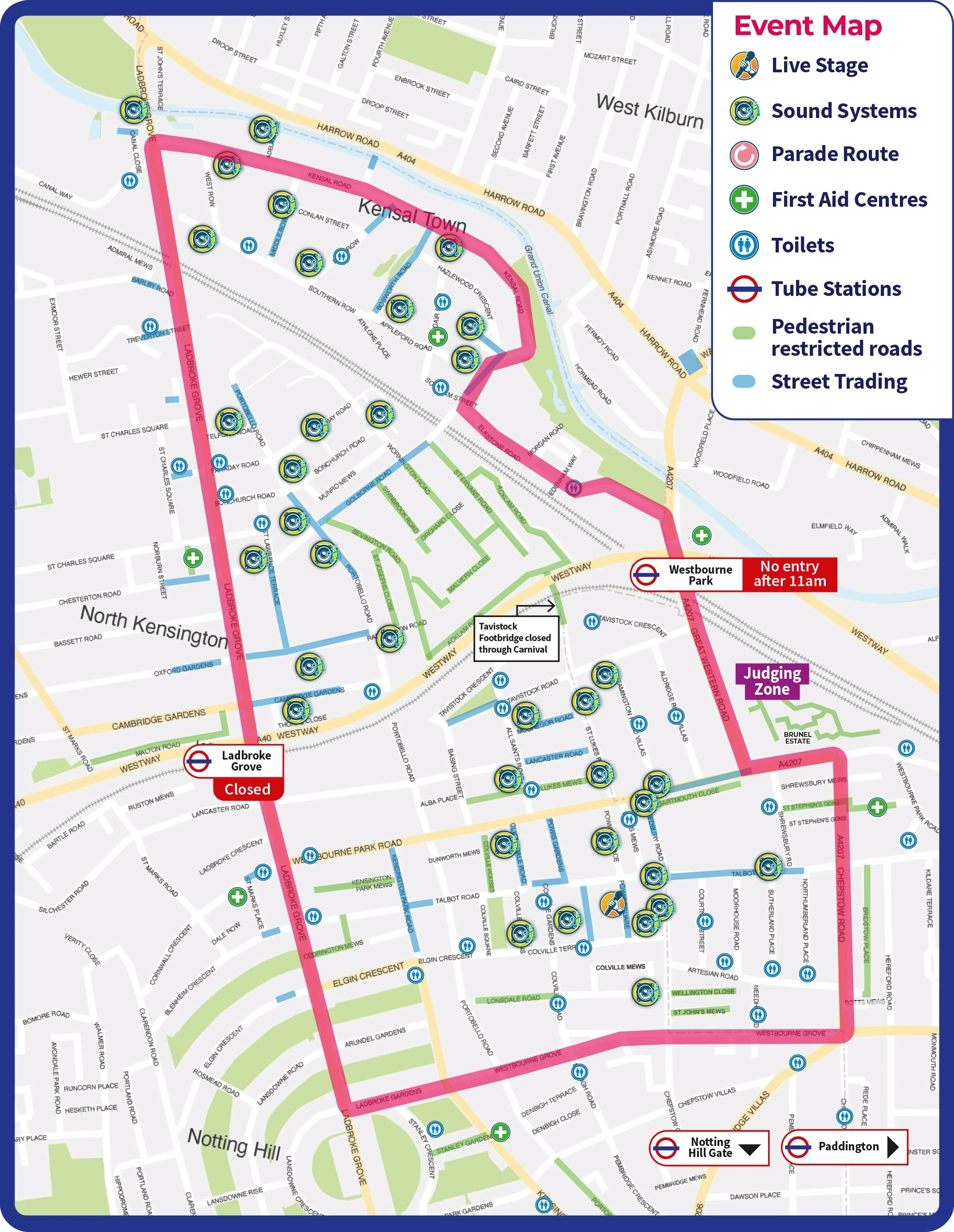 2026 Carnival map