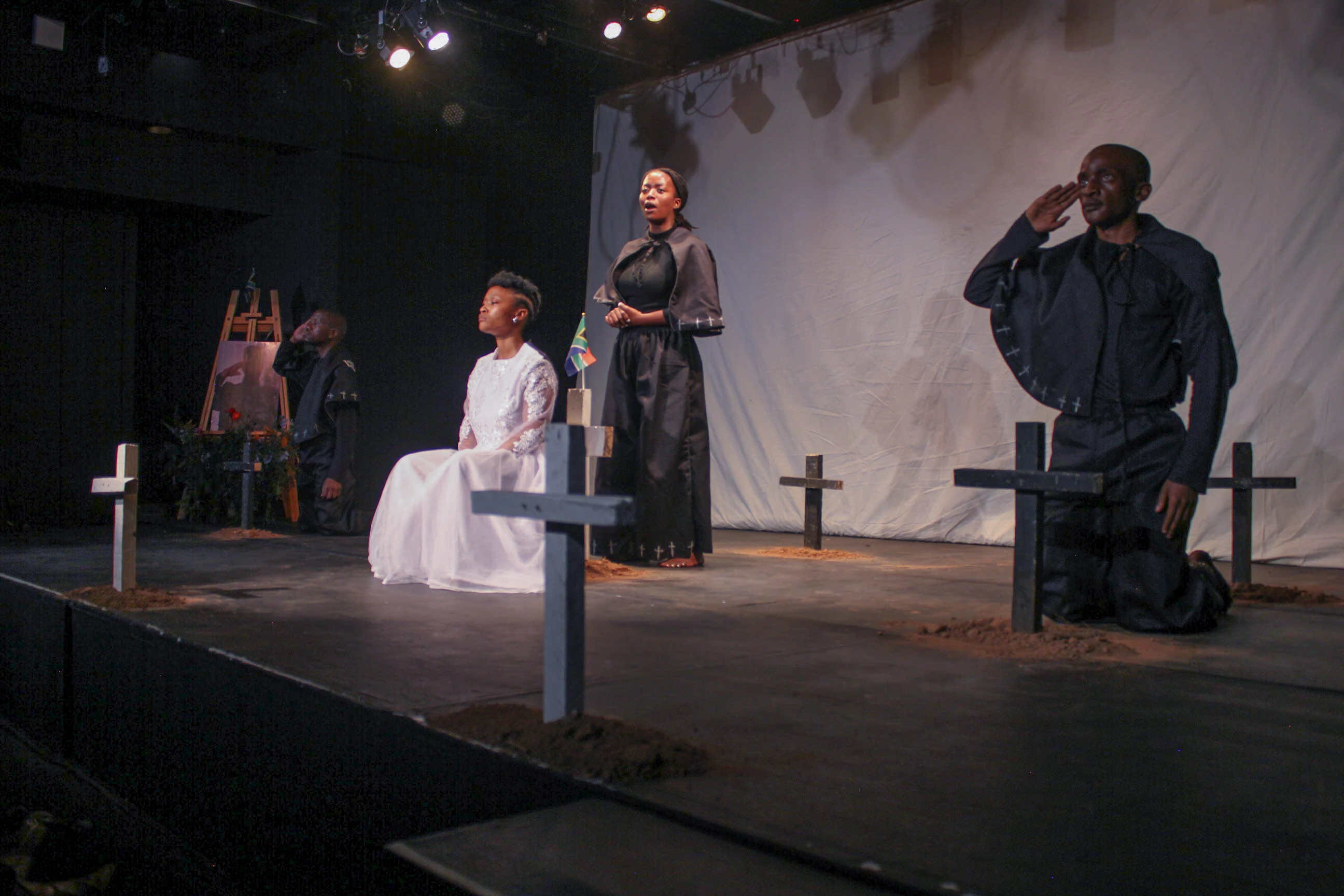 Winnie Madikizela-Mandela speaks from beyond the grave in the play Nomzamo this weekend.