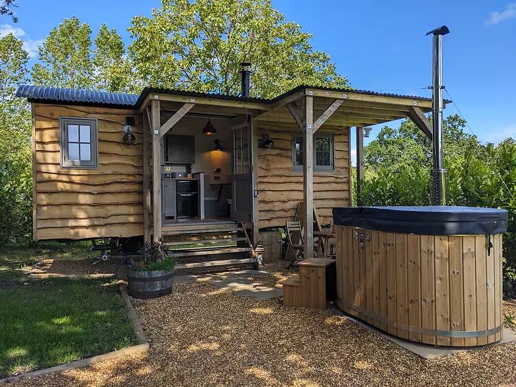 Best for beer lovers: Shepherd’s Hut in Hampshire Best for beer lovers: Shepherd’s Hut in Hampshire