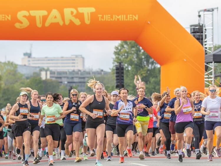 5.9. Sign up for Tjejmilen on the spur of the moment in central Stockholm 5.9. Sign up for Tjejmilen on the spur of the moment in central Stockholm
