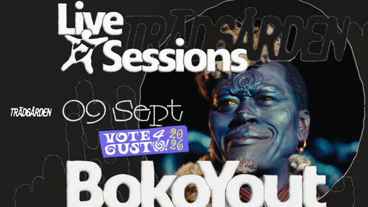 9.9. Grammis-nominated Boko Yout at Trädgården 9.9. Grammis-nominated Boko Yout at Trädgården