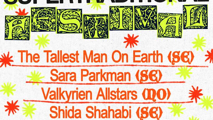 12.9. New festival takes over Skansen: Supertraditional with The Tallest Man on Earth 12.9. New festival takes over Skansen: Supertraditional with The Tallest Man on Earth