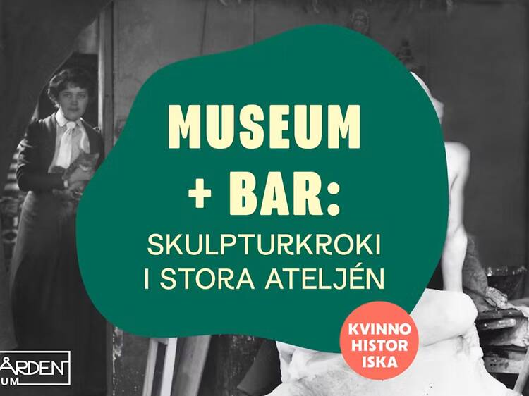 17.9. Draw among the plaster sculptures in Milles’s studio on Lidingö 17.9. Draw among the plaster sculptures in Milles’s studio on Lidingö