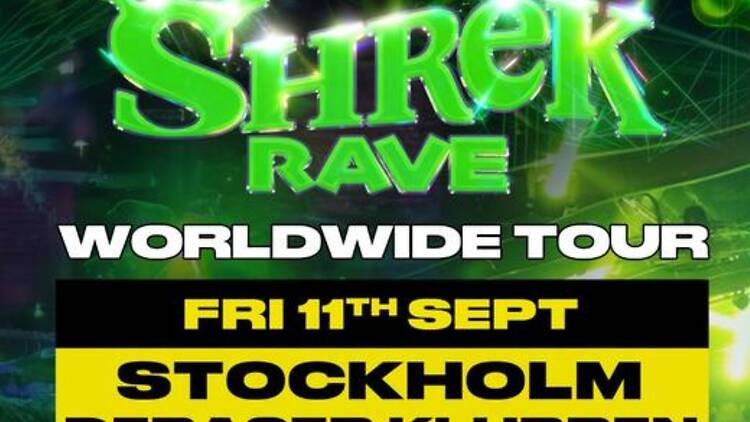 11.9. Shrek rave(!) at Debaser Strand 11.9. Shrek rave(!) at Debaser Strand