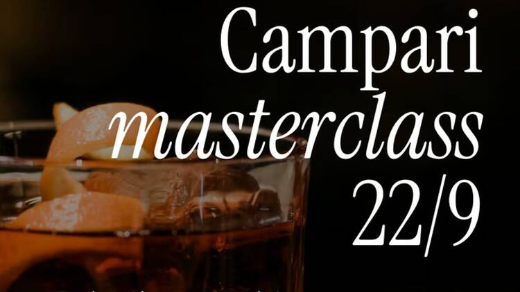 22.9. Learn to make the perfect Negroni on Kungsholmen 22.9. Learn to make the perfect Negroni on Kungsholmen