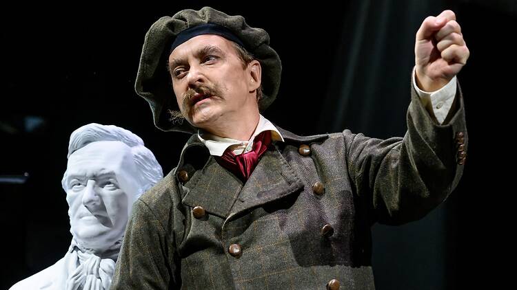 27.9. Jonas Karlsson plays Nietzsche in new music theatre at Folkoperan 27.9. Jonas Karlsson plays Nietzsche in new music theatre at Folkoperan