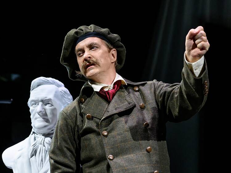 27.9. Jonas Karlsson plays Nietzsche in new music theatre at Folkoperan 27.9. Jonas Karlsson plays Nietzsche in new music theatre at Folkoperan
