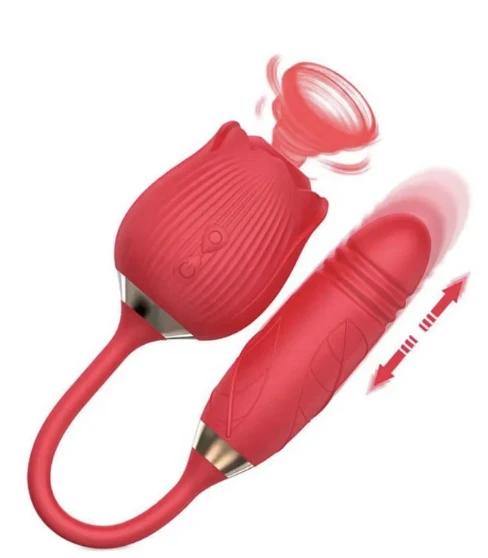 The two-in-one rose is one of the most popular products on Luminara Woman.