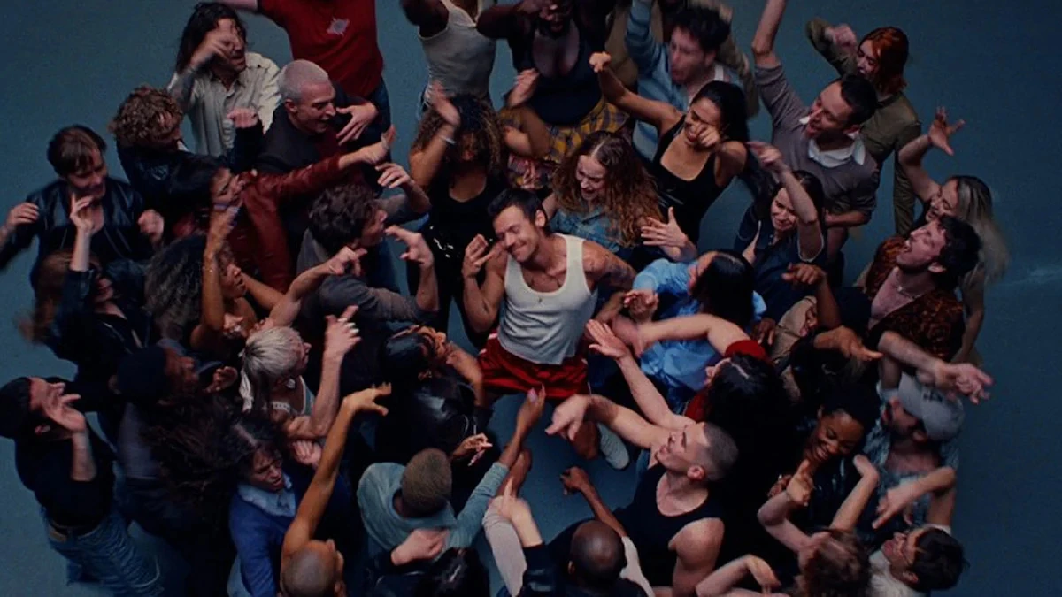 Harry Styles in the "Dance No More" music video
