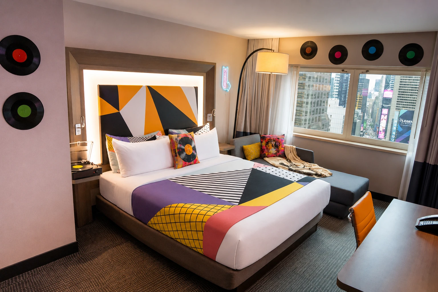 Harry Styles-inspired suite at M Social Hotel Times Square