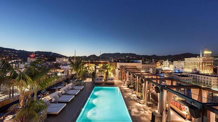 Best for vibrant rooftop nightlife: Dream Hollywood, by Hyatt