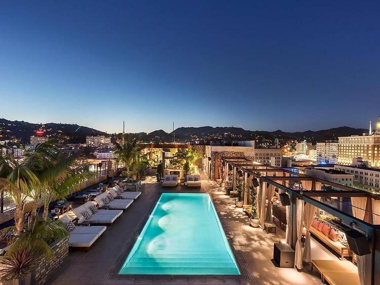 Best for vibrant rooftop nightlife: Dream Hollywood, by Hyatt