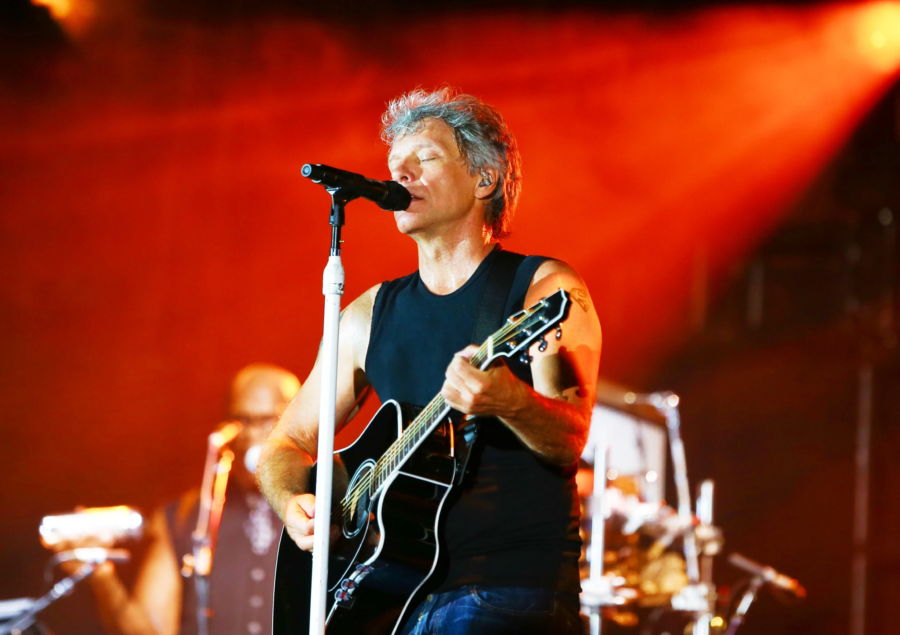 Bon Jovi performing live