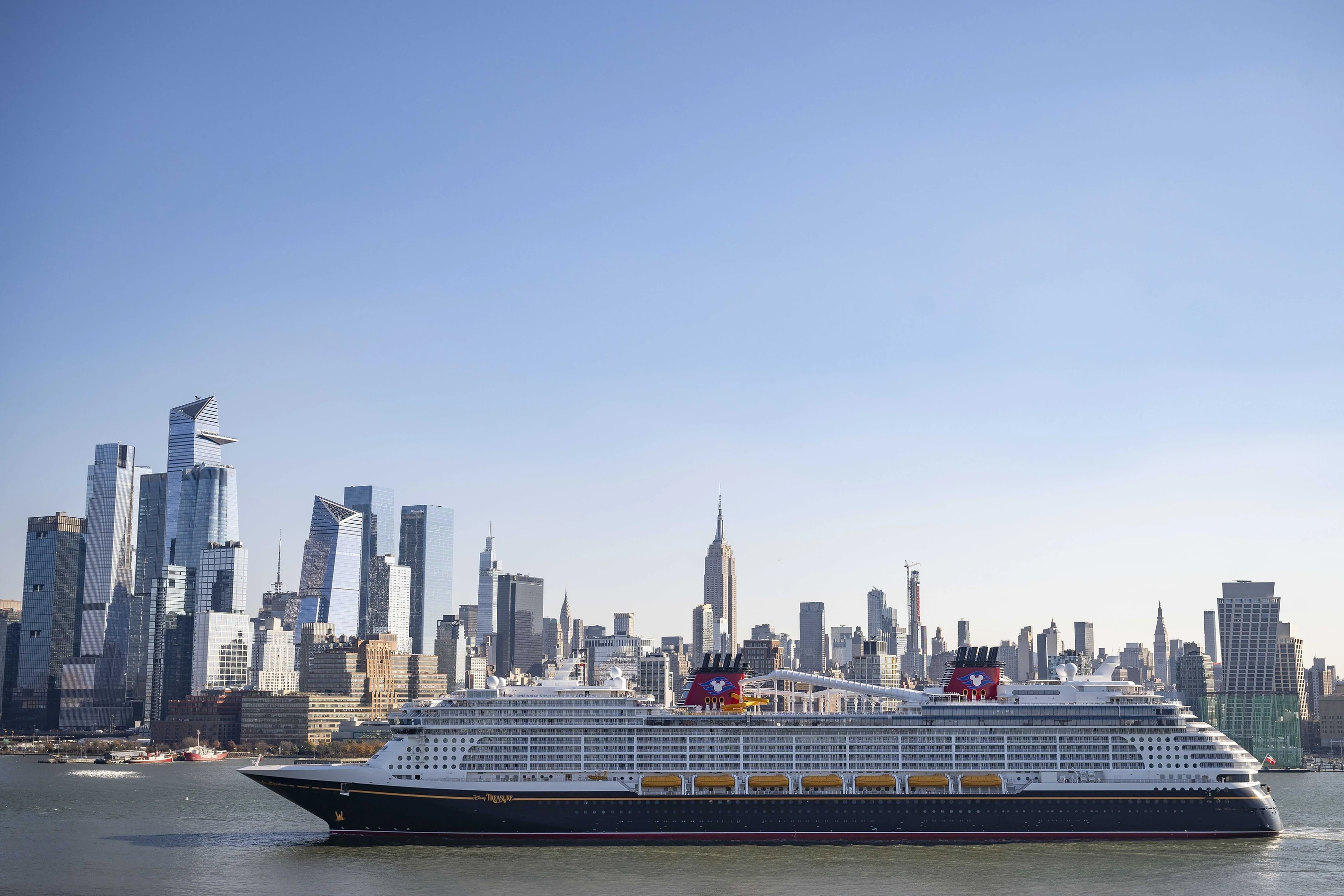 Disney Wish in New York City.