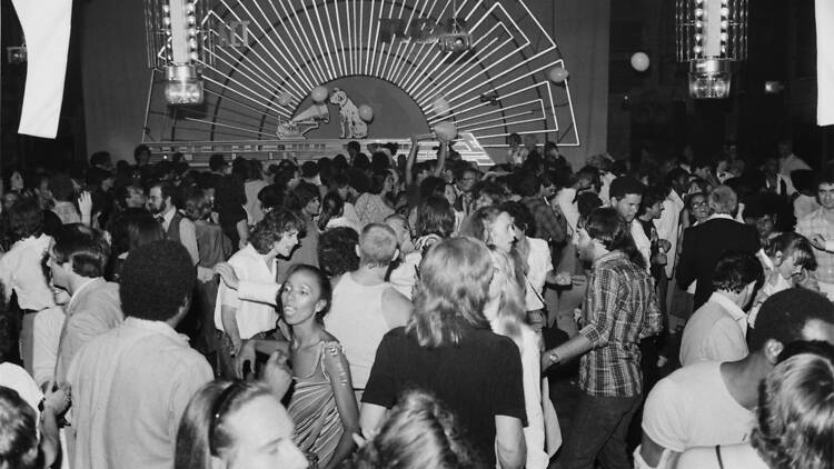 A party at Studio 54 in New York City, New York, circa 1978 A party at Studio 54 in New York City, New York, circa 1978