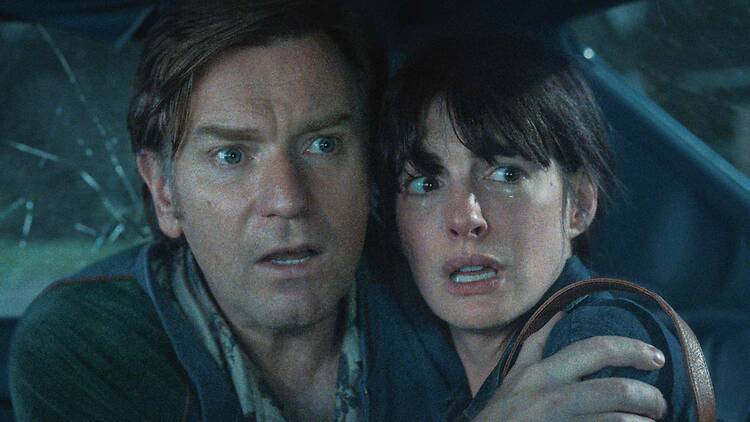 Ewan McGregor and Anne Hathaway in 'The End of Oak Street' Ewan McGregor and Anne Hathaway in 'The End of Oak Street'