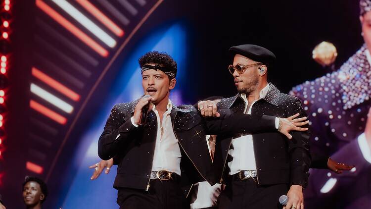 Bruno Mars Bruno Mars on stage