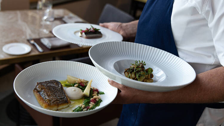 Dishes at Meribella