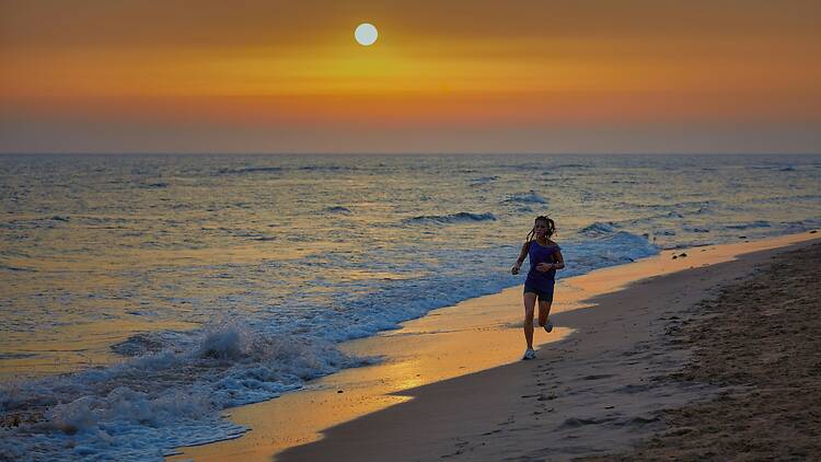 Run for the reef on Bangtao Beach Run for the reef on Bangtao Beach