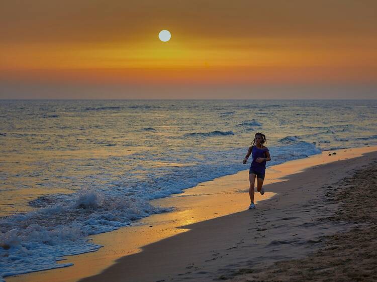 Run for the reef on Bangtao Beach Run for the reef on Bangtao Beach