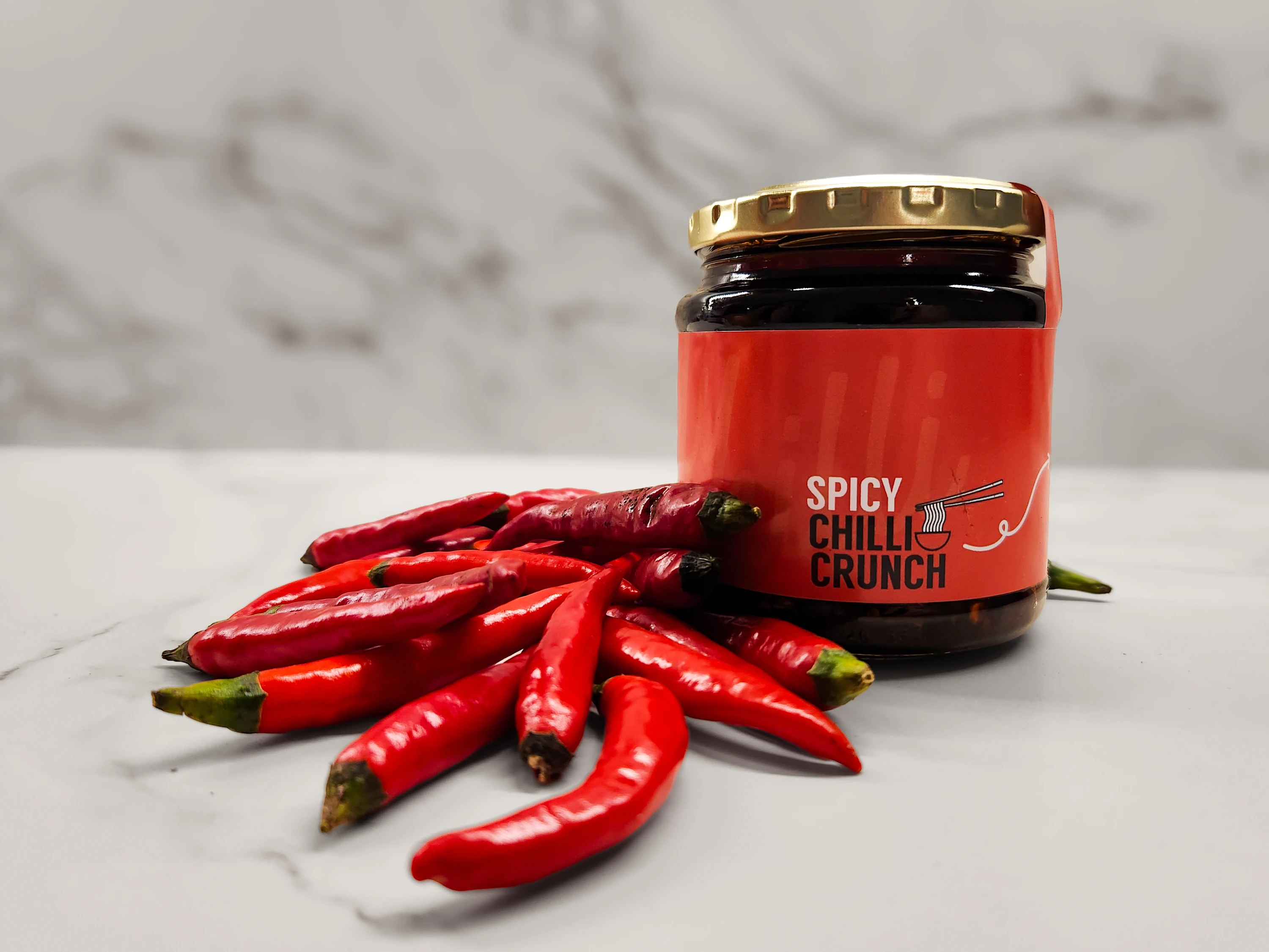 The brand's Chilli Crunch comes in three flavours designed for different tastes and uses.