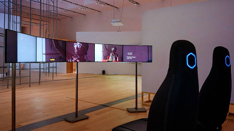 Installation view of ‘The Annotation’ (2025-ongoing) at New Taipei City Art Museum, Taiwan.  