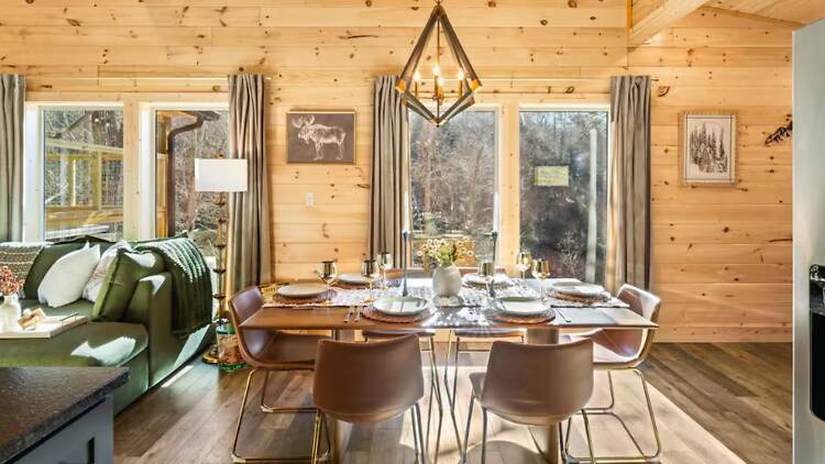 Best for city and nature dwellers: The Gatlinburg treehouse with the epic patio Best for city and nature dwellers: The Gatlinburg treehouse with the epic patio