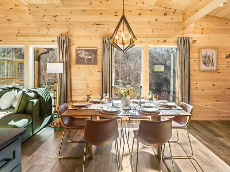 Best for city and nature dwellers: The Gatlinburg treehouse with the epic patio Best for city and nature dwellers: The Gatlinburg treehouse with the epic patio