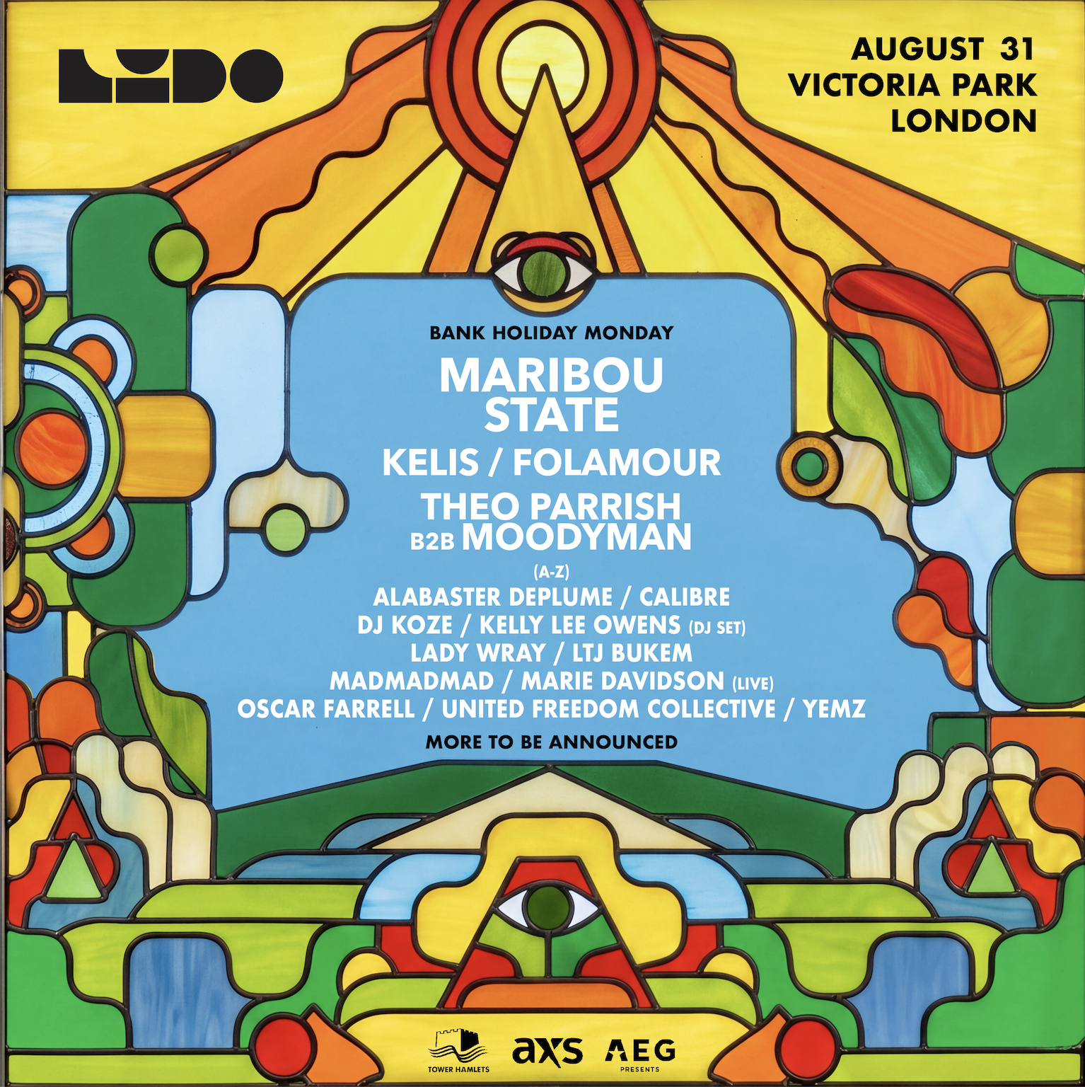 Lido Festival lineup, 2026