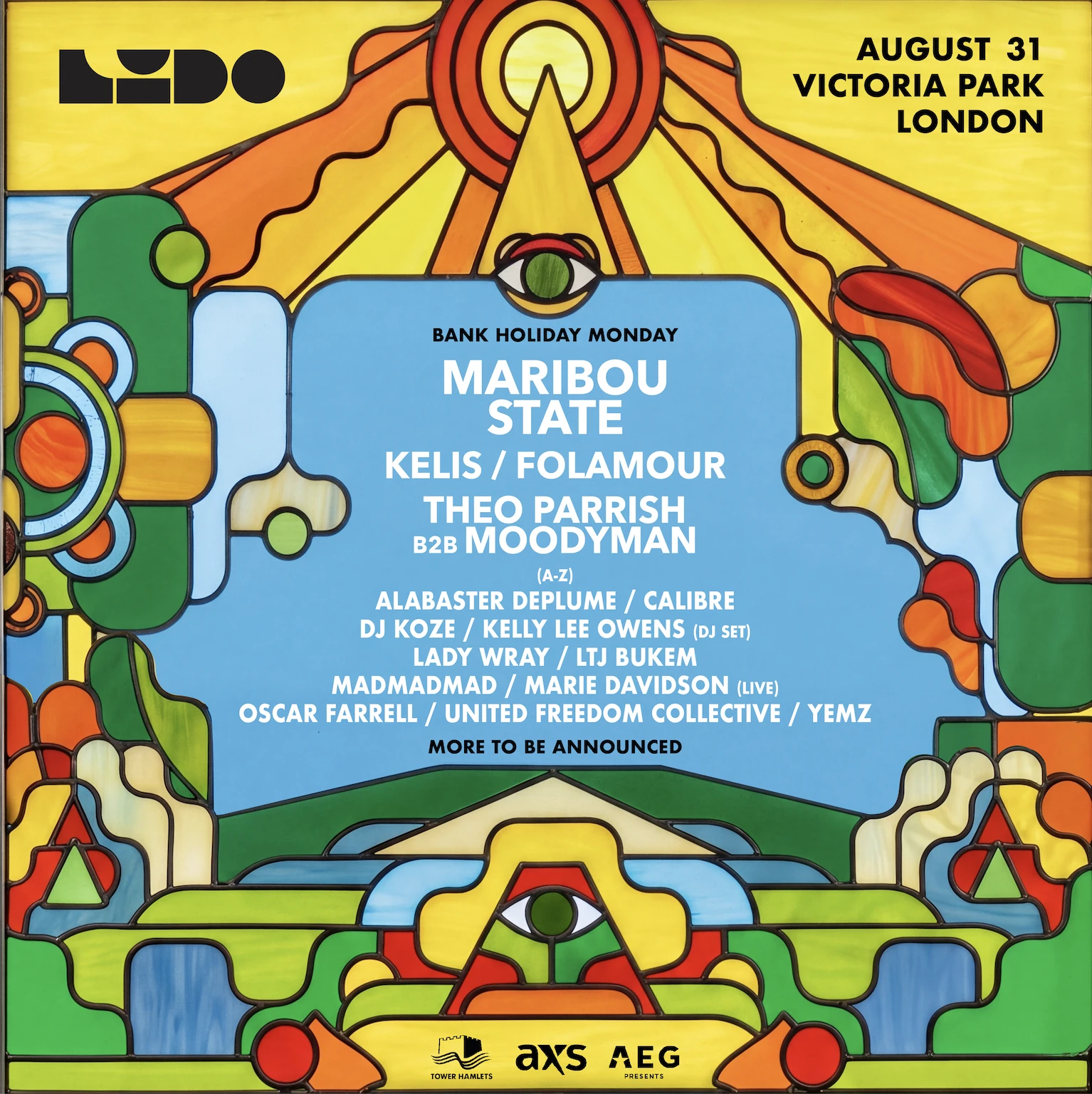Lido Festival lineup, 2026