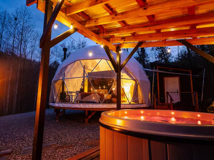 Best for star gazers: The Carolina glamping dome Best for star gazers: The Carolina glamping dome