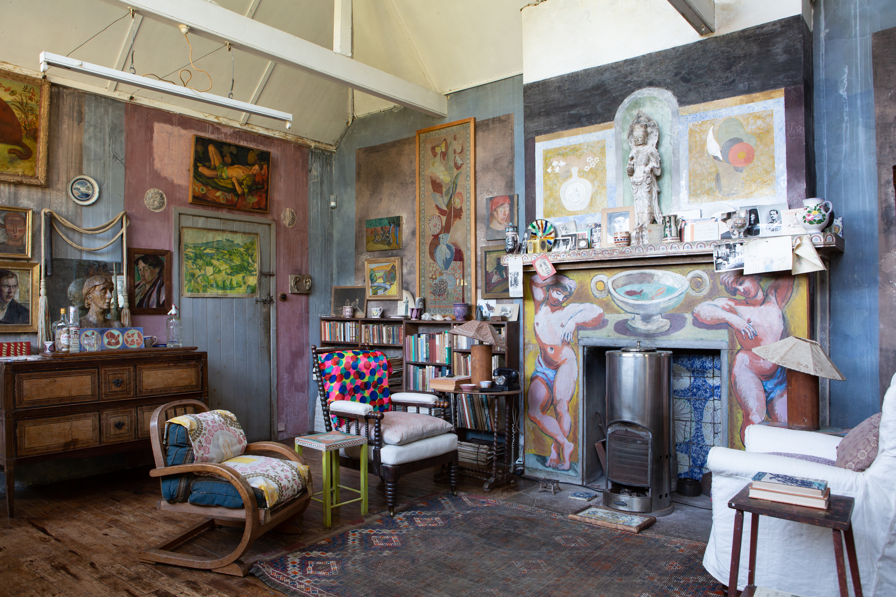 This arty farmhouse in Sussex is one of the most beautiful places in the UK