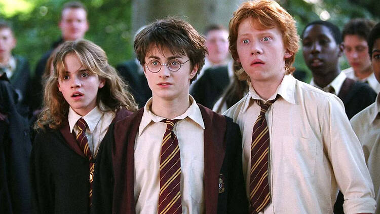 Rupert Grint (r) in Harry Potter and the Prisoner of Azkaban Rupert Grint (r) in Harry Potter and the Prisoner of Azkaban