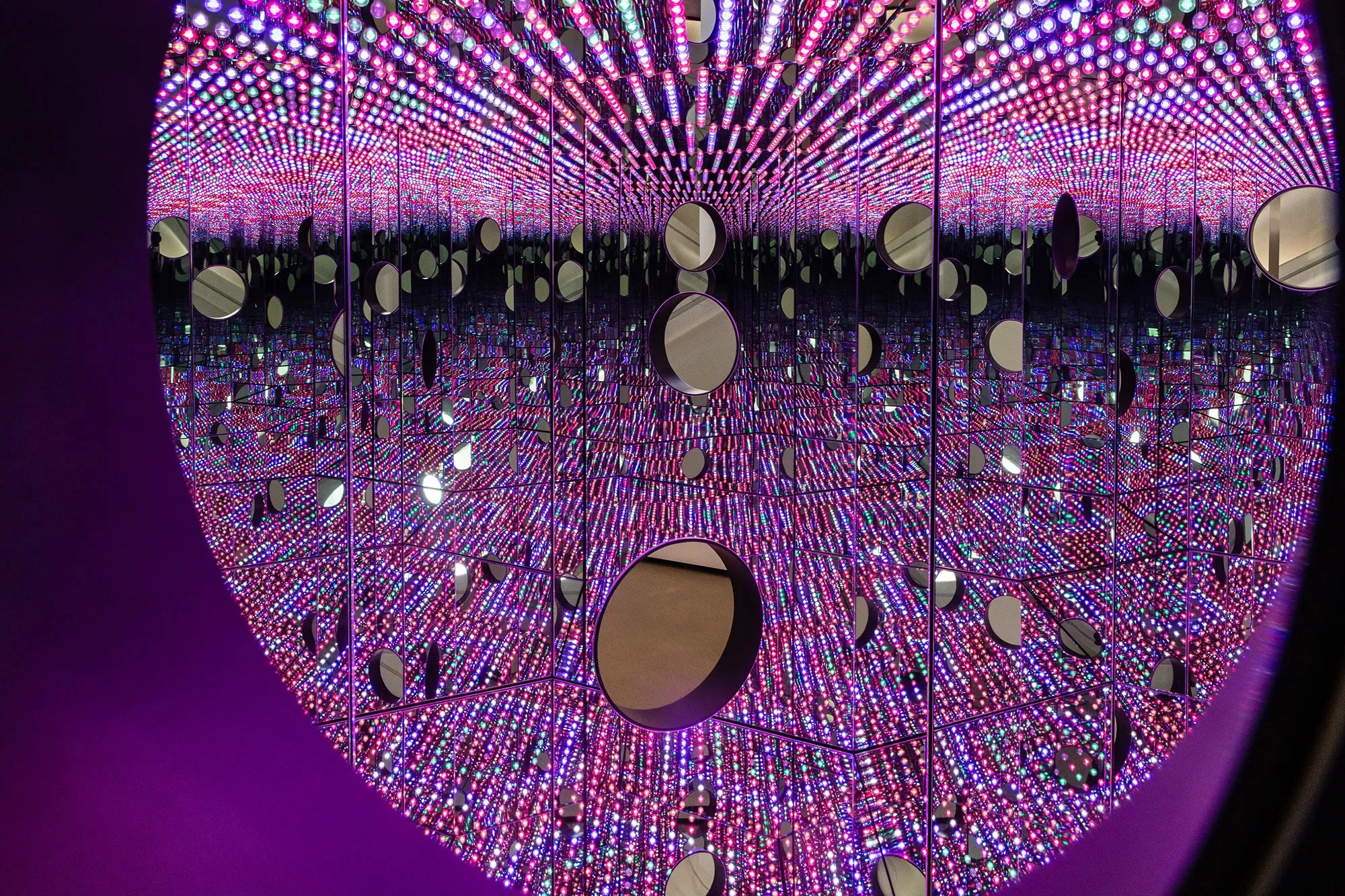 Infinity Mirror Rooms - Longing for Eternity by Yayoi Kusama