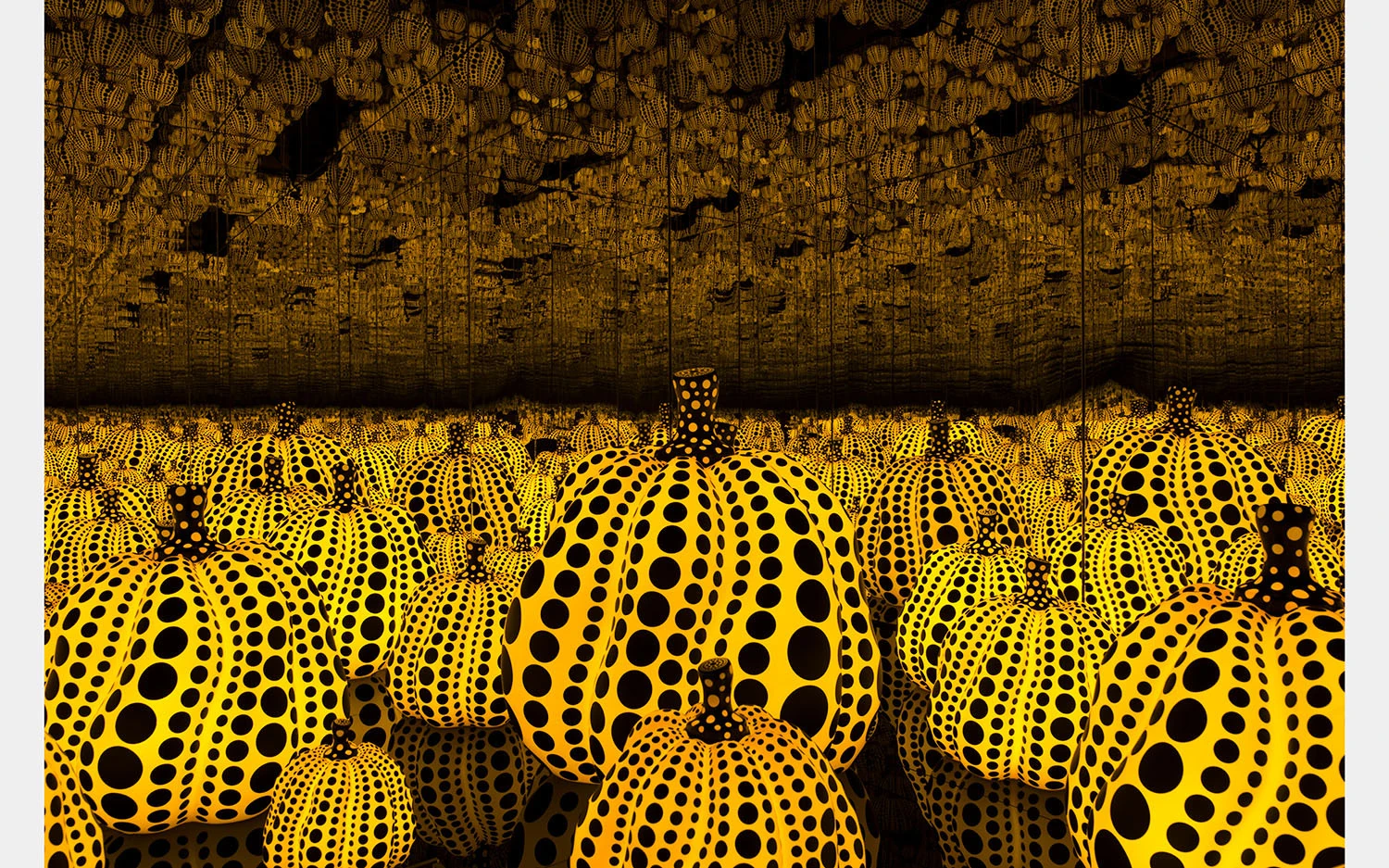 "All the Eternal Love I Have for the Pumpkins" by Yayoi Kusama