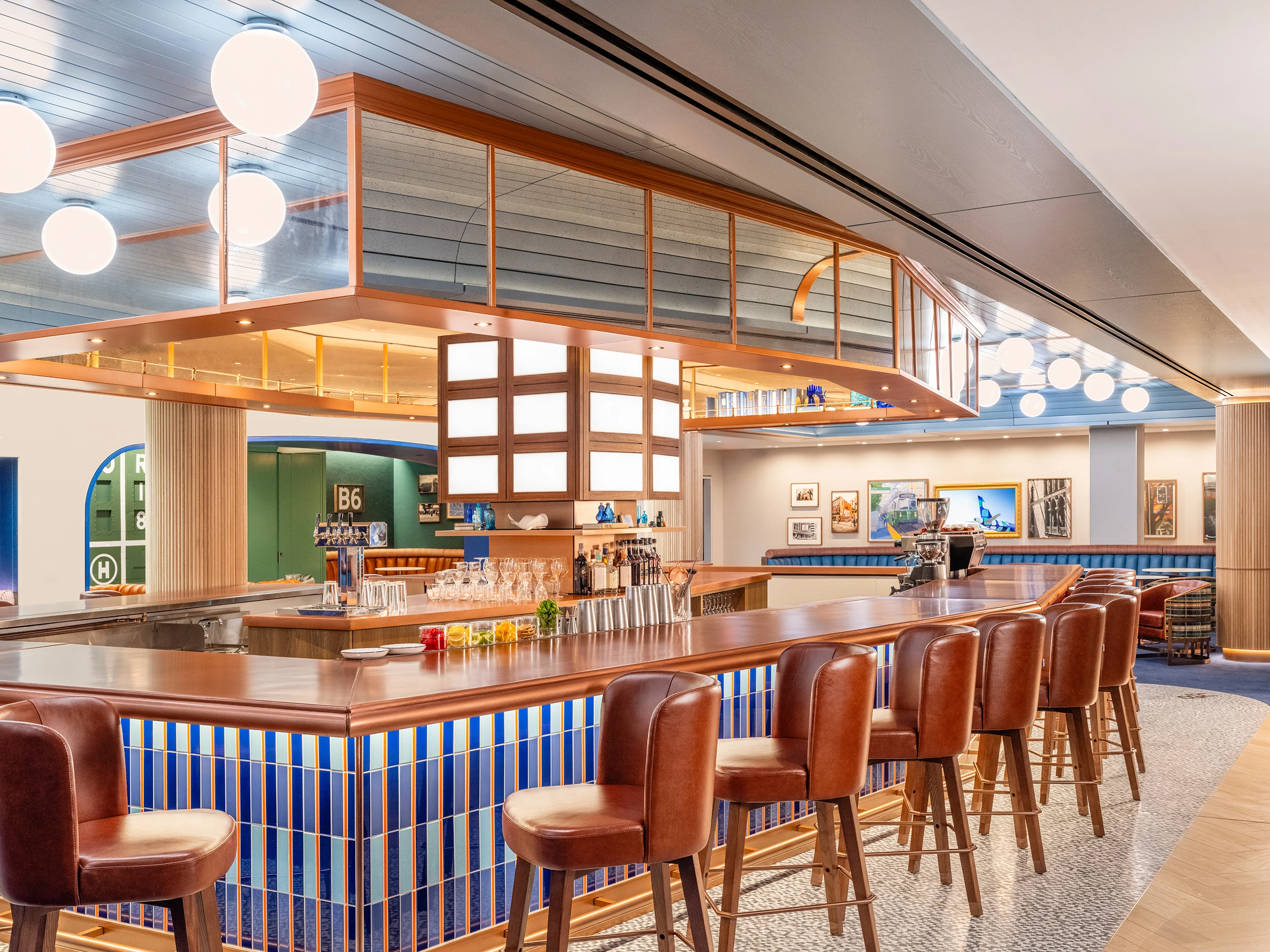 JetBlue BlueHouse lounge at Logan Airport