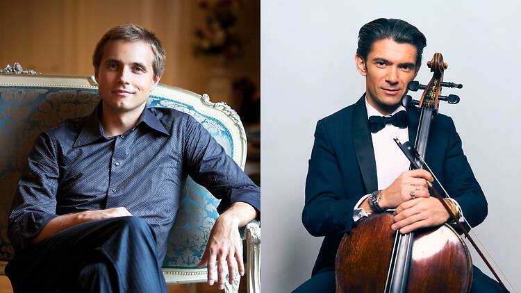 Vasily Petrenko and Gautier Capuçon Vasily Petrenko and Gautier Capuçon