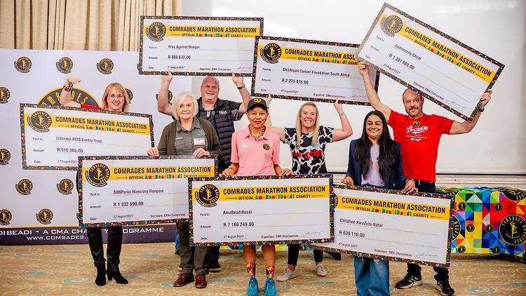 n 2026, the Comrades charity campaign raised more than R7 which was distributed among the official charities.
