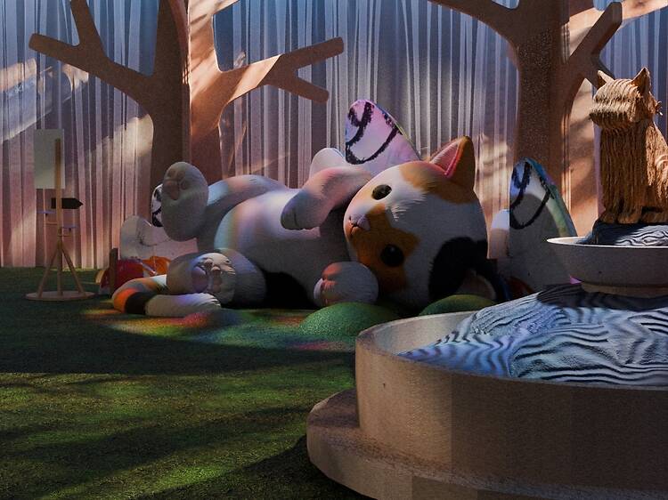 Explore pet memories, rituals and grief across 1,000 moving square metres